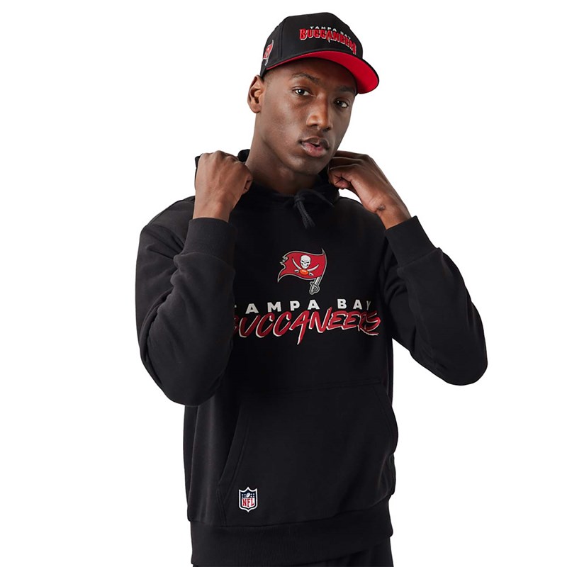 Black New Era Tampa Bay Buccaneers NFL Script Hoodie | RKNA03628