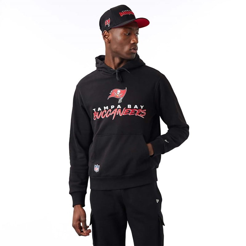 Black New Era Tampa Bay Buccaneers NFL Script Hoodie | RKNA03628