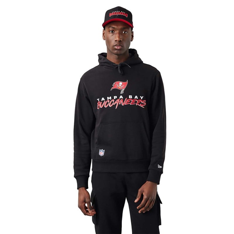 Black New Era Tampa Bay Buccaneers NFL Script Hoodie | RKNA03628