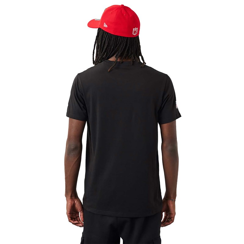 Black New Era Tampa Bay Buccaneers NFL Script T-Shirt | WYNU01569