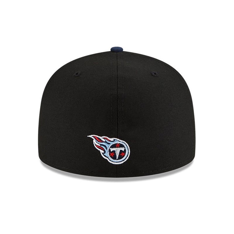 Black New Era Tenessee Titans NFL Draft Fitted Cap 59fifty | YKZP78509