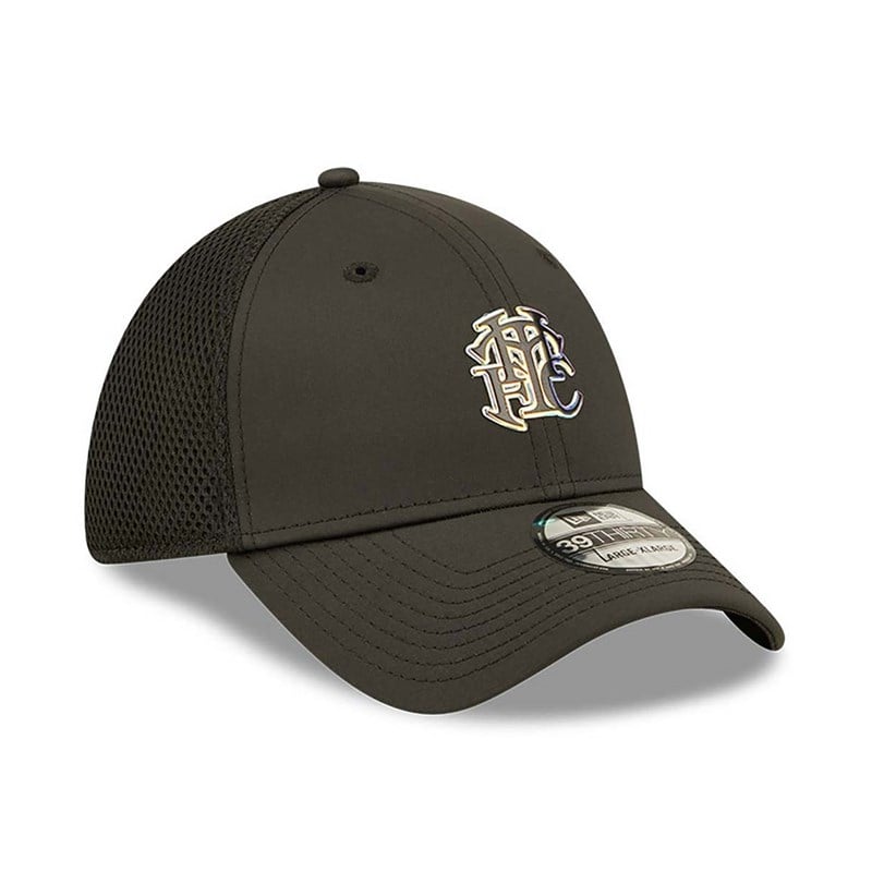 Black New Era Tottenham Hotspur Fc Iridescent Stretch Fit Cap 39thirty | FQKR72358