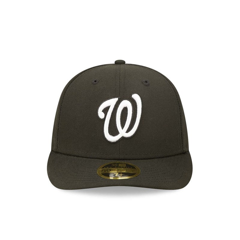 Black New Era Washington Nation Low Profile Cap 59fifty | VEBD10698