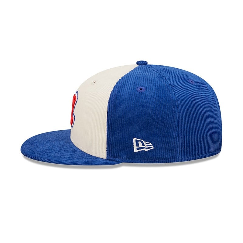 Blue New Era Atlanta Braves Cooperstown Fitted Cap 59fifty | OBCV13597