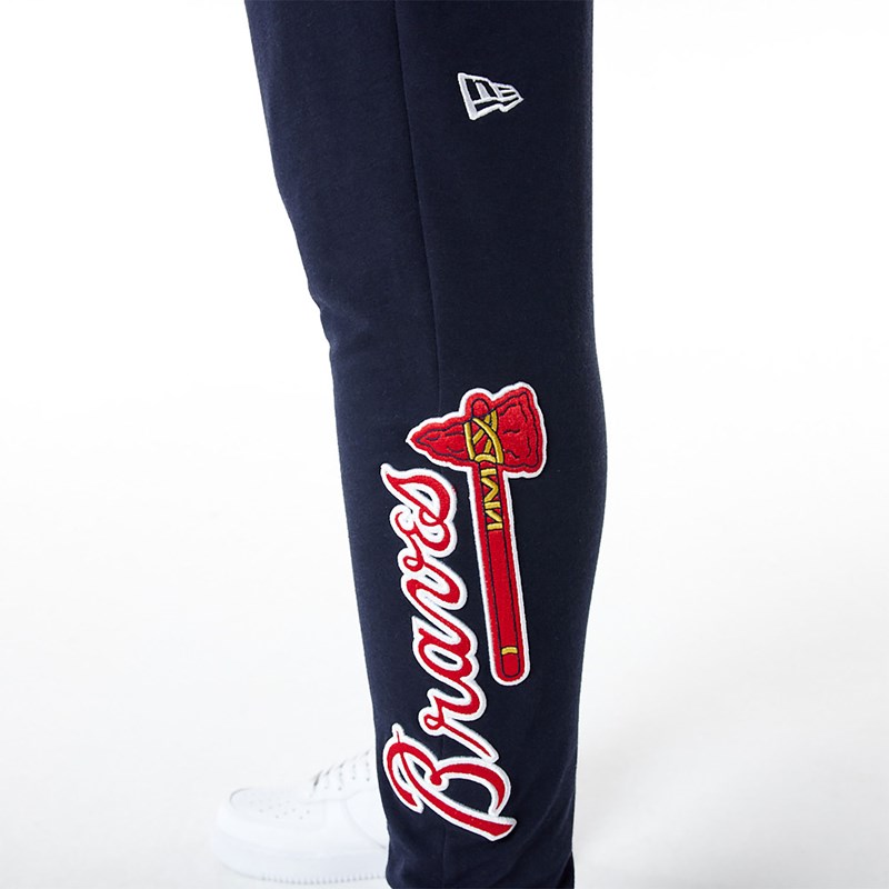 Blue New Era Atlanta Braves MLB Logo Select Joggers | SKWA56830