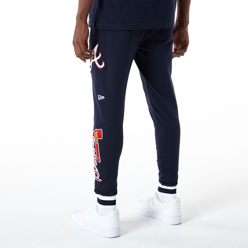 Blue New Era Atlanta Braves MLB Logo Select Joggers | SKWA56830