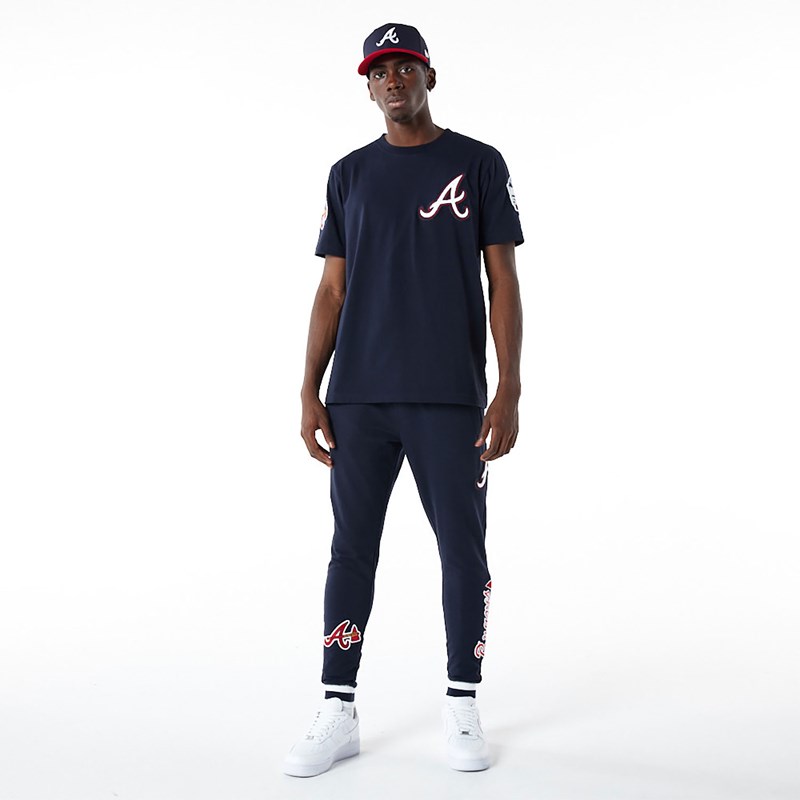 Blue New Era Atlanta Braves MLB Logo Select Joggers | SKWA56830