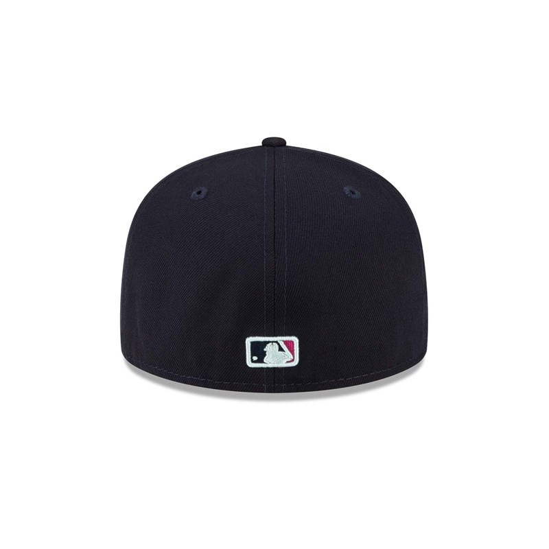 Blue New Era Atlanta Braves Polarlights Fitted Cap 59fifty | UZKD12639