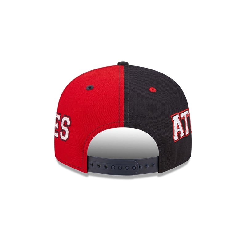 Blue New Era Atlanta Braves Teamsplit Cap 9fifty | VIUB93564