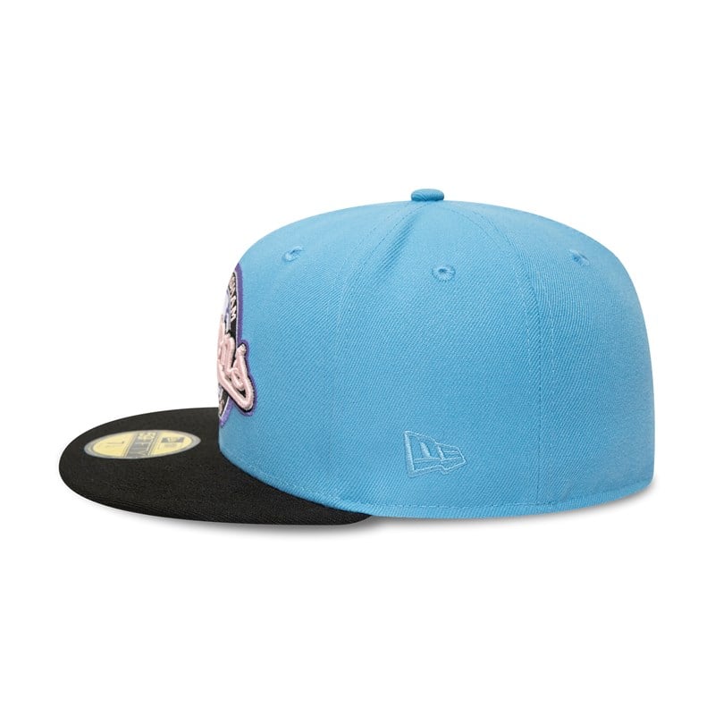 Blue New Era Birmingham Barons Milb Fitted Cap 59fifty | KCQX17402