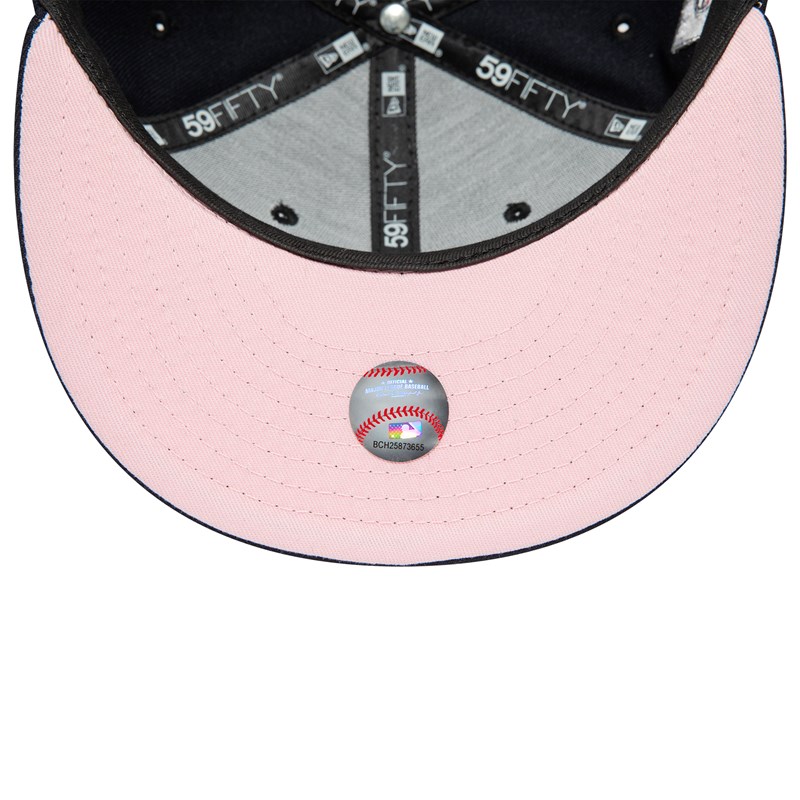 Blue New Era Boston Sox American League Stadium Fitted Cap 59fifty | ZCEP17236