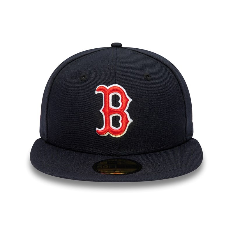 Blue New Era Boston Sox American League Stadium Fitted Cap 59fifty | ZCEP17236