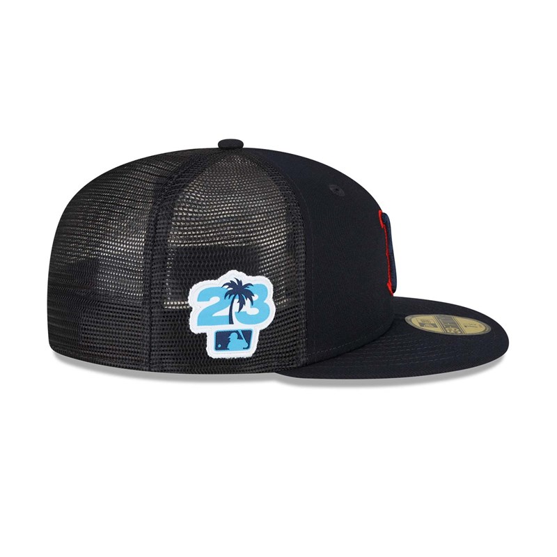 Blue New Era Boston Sox MLB Spring Training Fitted Cap 59fifty | VNOY79318