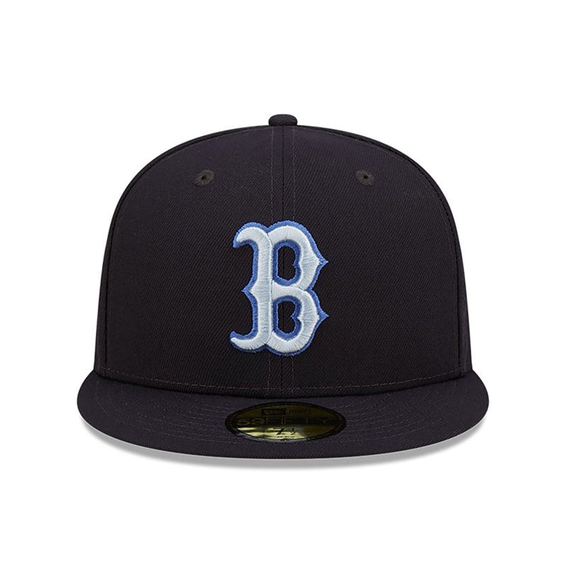 Blue New Era Boston Sox Monocamo Fitted Cap 59fifty | ILGP14308