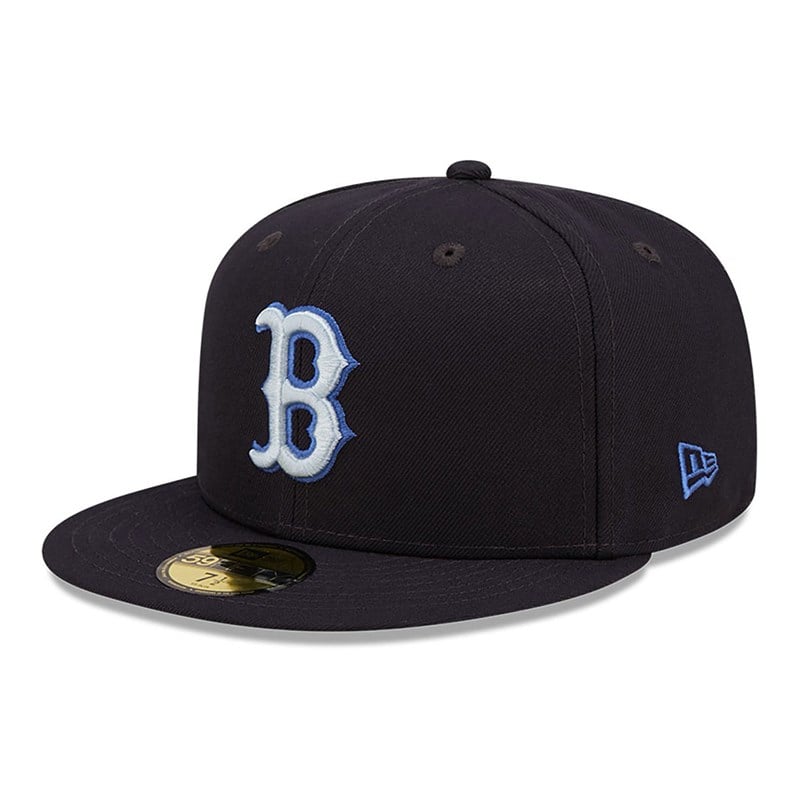 Blue New Era Boston Sox Monocamo Fitted Cap 59fifty | ILGP14308