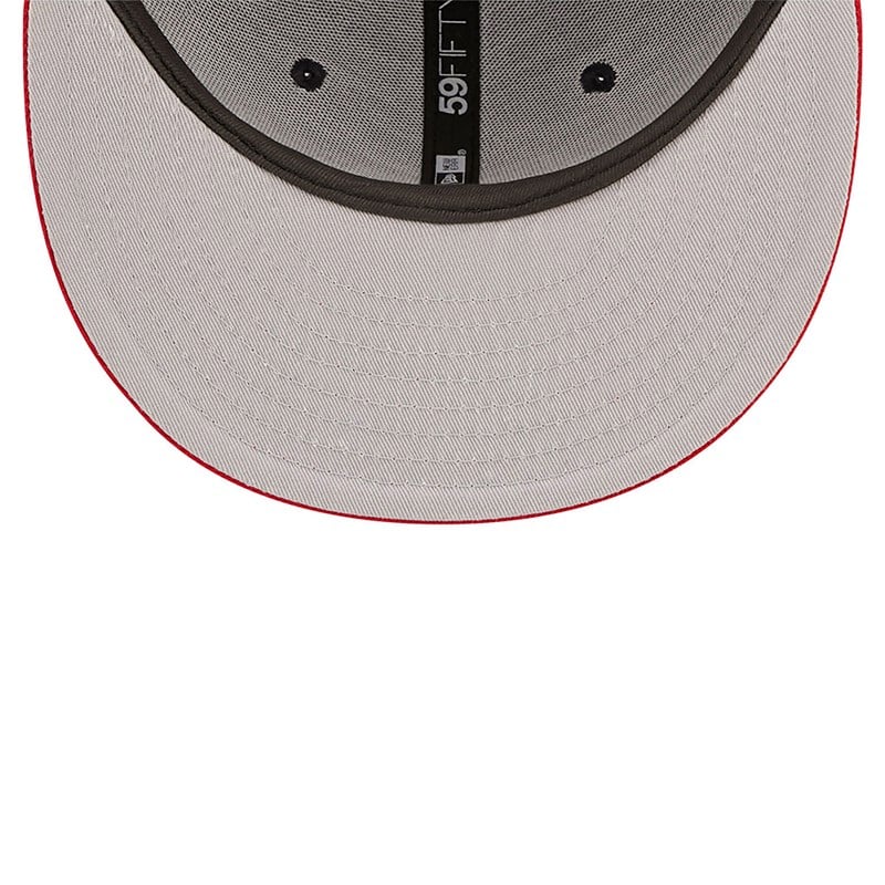 Blue New Era Boston Sox Ne Letterman Fitted Cap 59fifty | VHLX08592