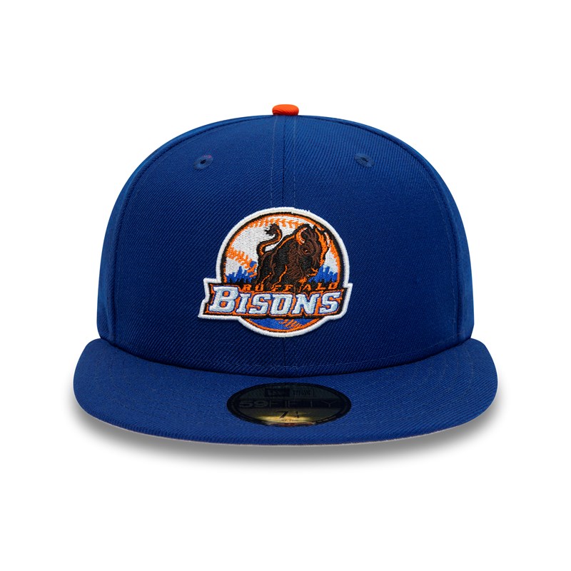 Blue New Era Buffalo Bisons Milb Fitted Cap 59fifty | KGAS41935