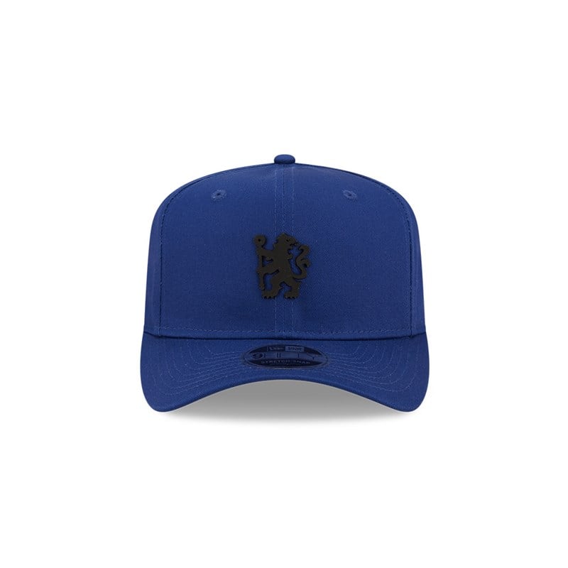 Blue New Era Chelsea Fc Lion Crest Essential Stretch Snap Cap 9fifty | VUIW76258