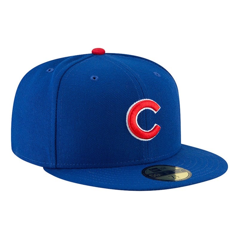 Blue New Era Chicago Cubs Authentic On Field Game Cap 59fifty | CSEQ67903