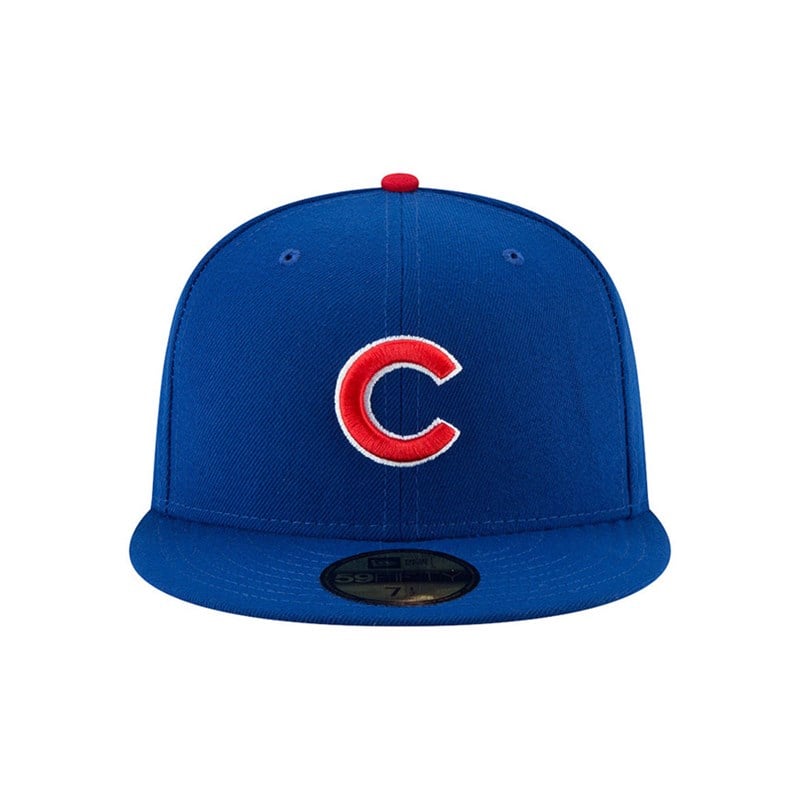 Blue New Era Chicago Cubs Authentic On Field Game Cap 59fifty | CSEQ67903