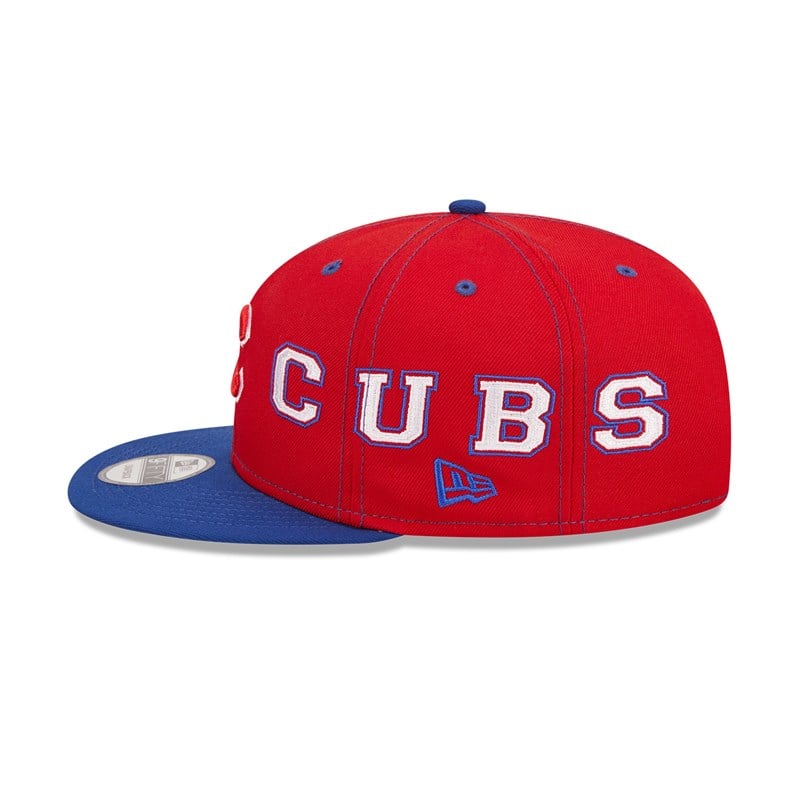 Blue New Era Chicago Cubs Teamsplit Cap 9fifty | AGIZ61029