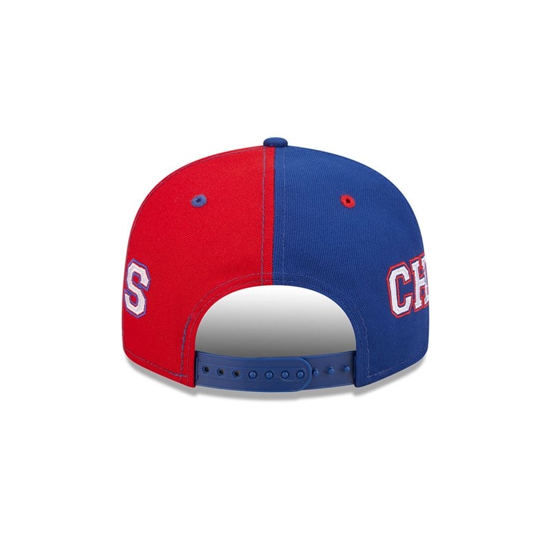 Blue New Era Chicago Cubs Teamsplit Cap 9fifty | AGIZ61029