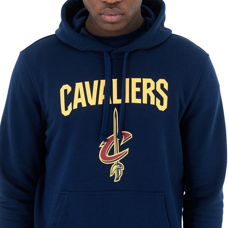 Blue New Era Cleveland Cavaliers Hoodie | STQU54387