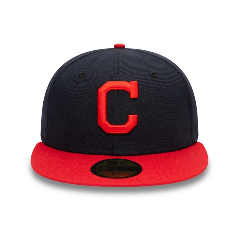 Blue New Era Cleveland Guardians Authentic On Field Cap 59fifty | KIQE06324