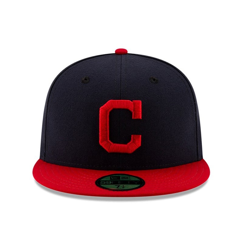 Blue New Era Cleveland Guardians Authentic On Field Home Cap 59fifty | SEDY32146