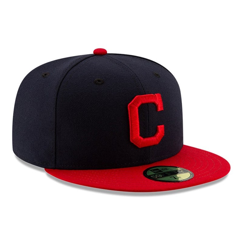 Blue New Era Cleveland Guardians Authentic On Field Home Cap 59fifty | SEDY32146