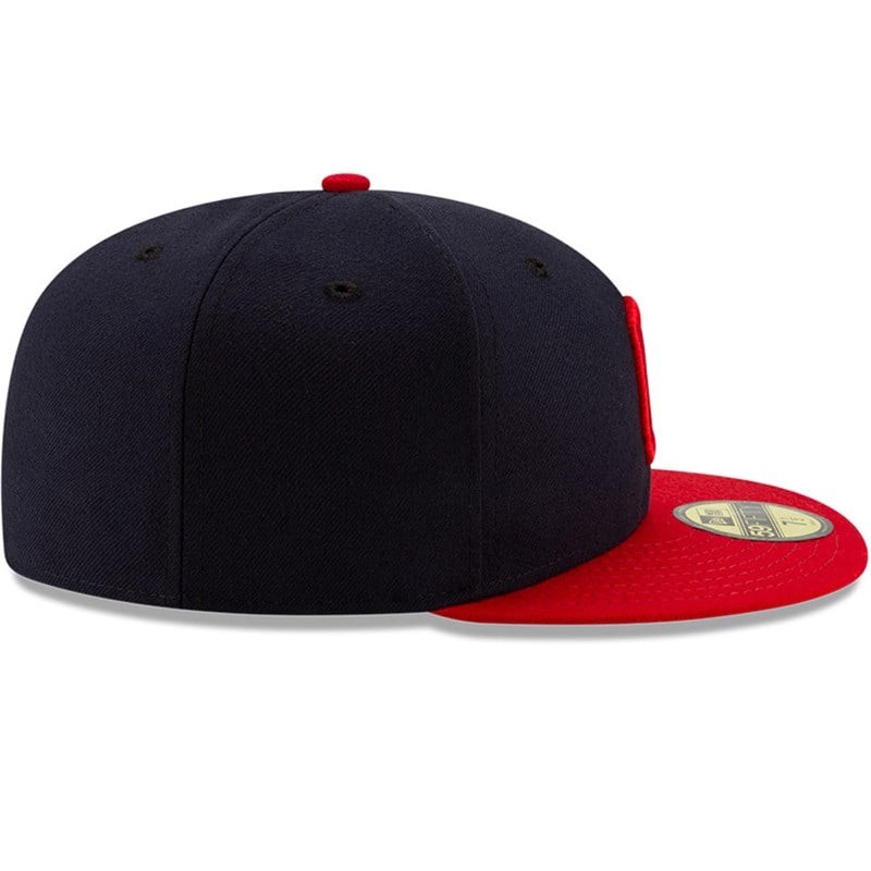 Blue New Era Cleveland Guardians Authentic On Field Home Cap 59fifty | SEDY32146