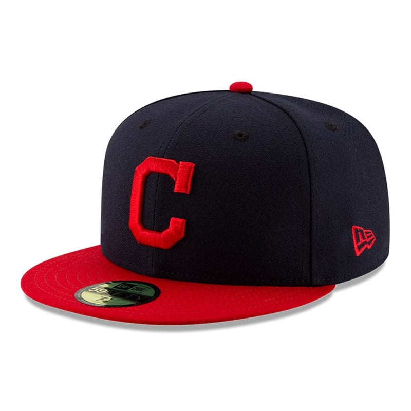 Blue New Era Cleveland Guardians Authentic On Field Home Cap 59fifty | SEDY32146