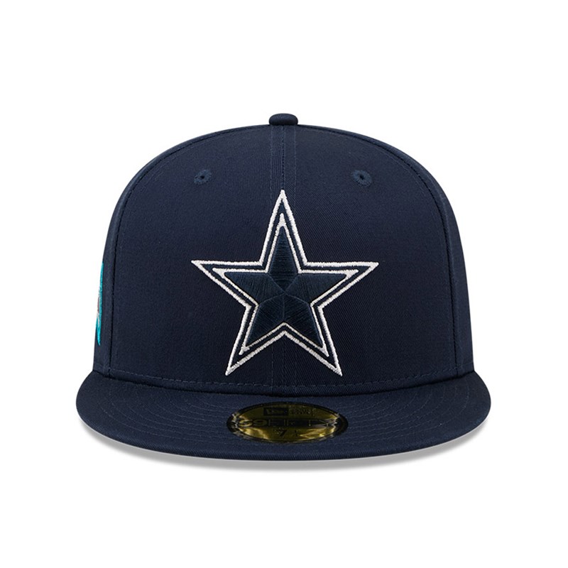 Blue New Era Dallas Cowboys Side Patch Fitted Cap 59fifty | GTKF01692