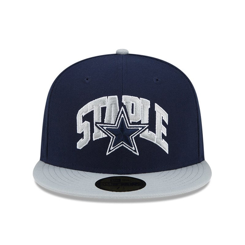 Blue New Era Dallas Cowboys X Staple Fitted Cap 59fifty | LNXD16425