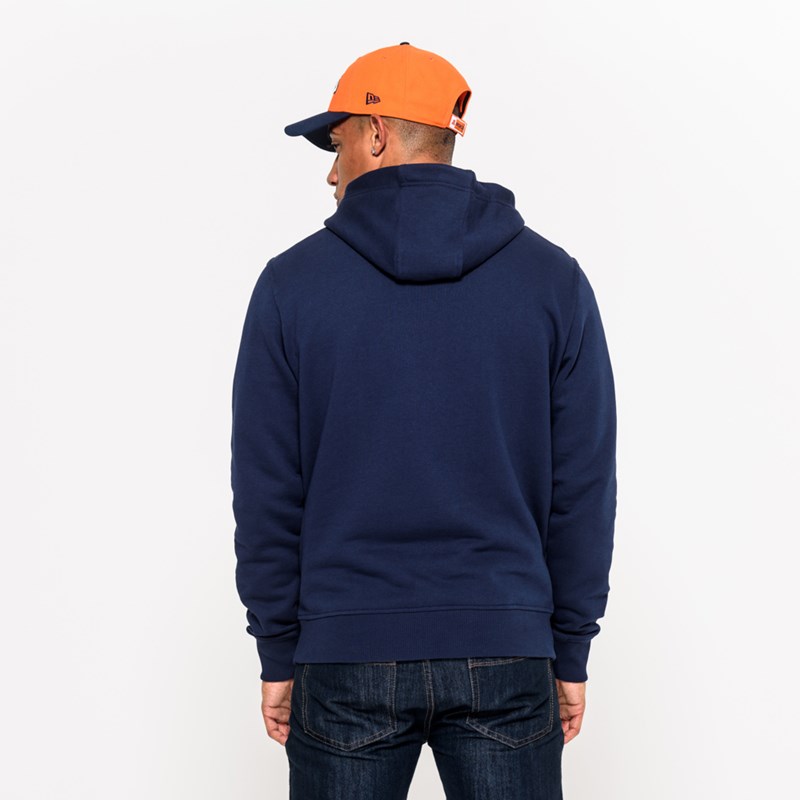 Blue New Era Denver Broncos Team Logo Hoodie | VGWN17524