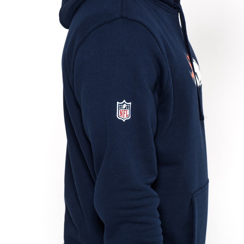 Blue New Era Denver Broncos Team Logo Hoodie | VGWN17524