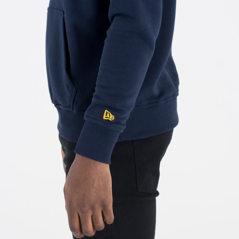 Blue New Era Denver Nuggets Team Logo Hoodie | FROB76835