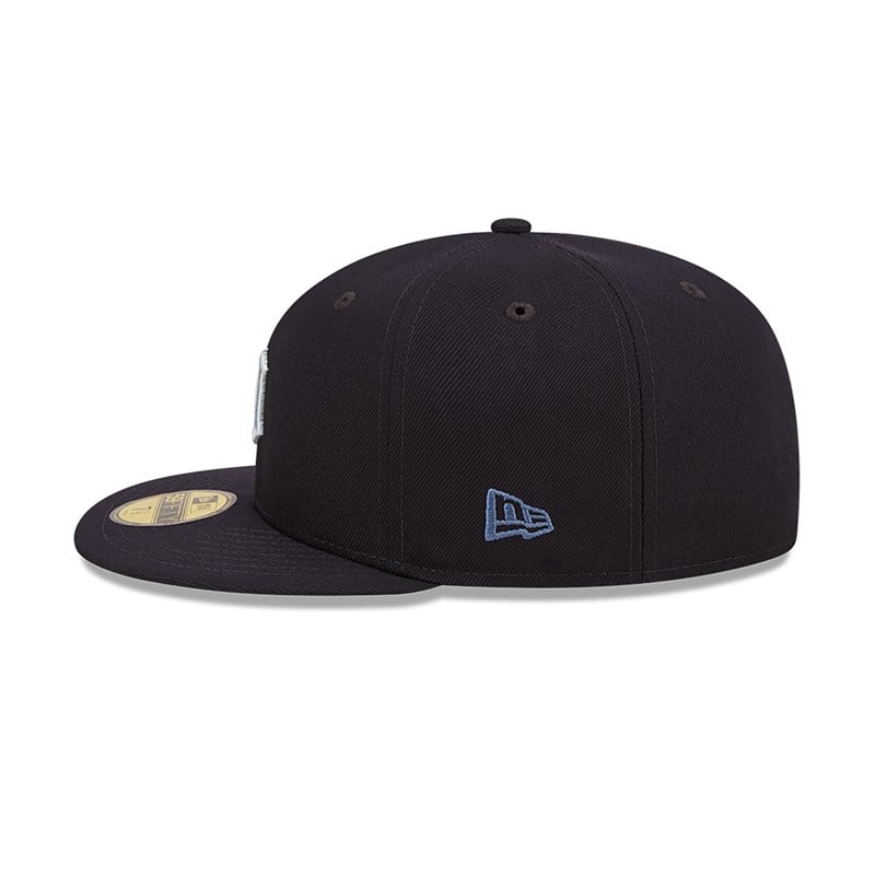 Blue New Era Detriot Tigers Monocamo Fitted Cap 59fifty | OKQN32456