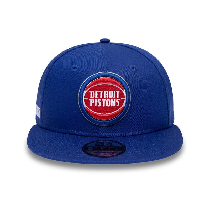 Blue New Era Detroit Pistons NBA Paris Games Cap 9fifty | LBNC50372