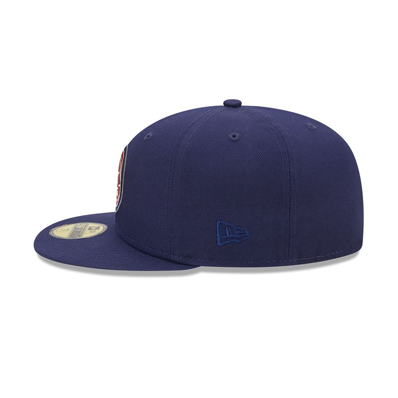 Blue New Era Detroit Pistons Twilight Fantasy Fitted Cap 59fifty | EZGW80762