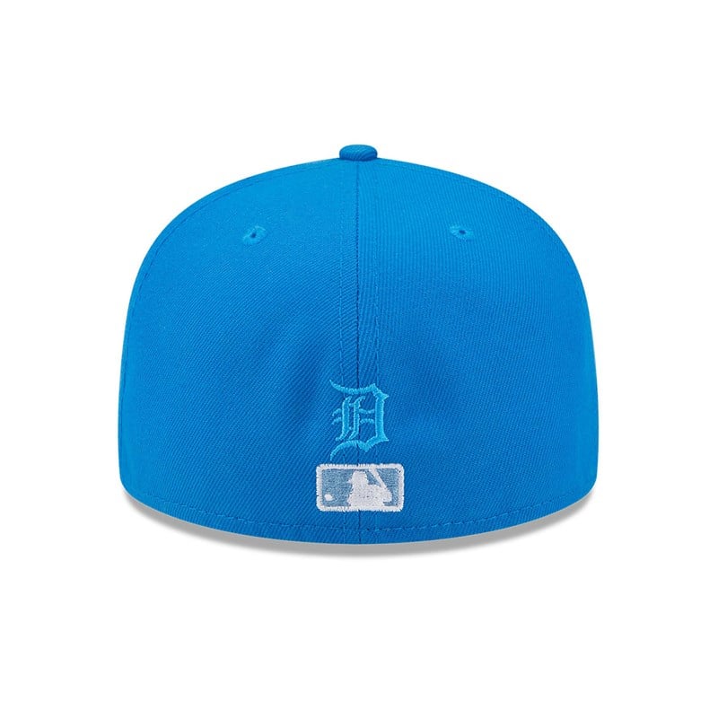 Blue New Era Detroit Tigers Day Fitted Cap 59fifty | NSRQ86274