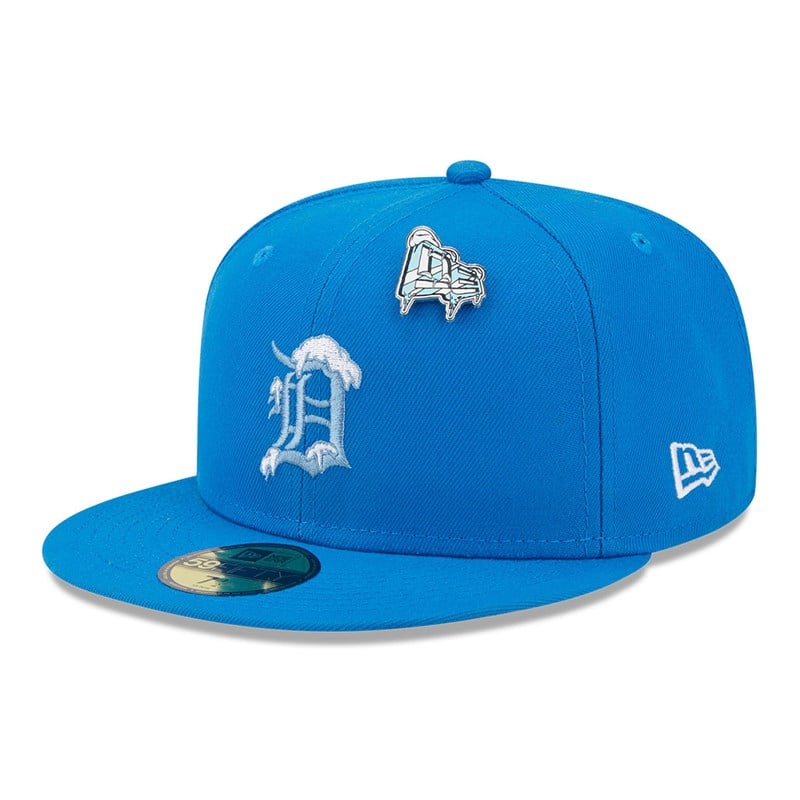 Blue New Era Detroit Tigers Day Fitted Cap 59fifty | NSRQ86274