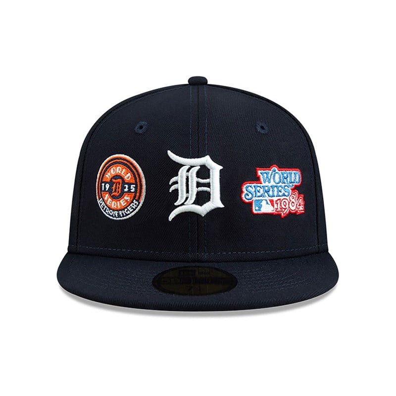 Blue New Era Detroit Tigers Historic Champs Fitted Cap 59fifty | PUJD18605