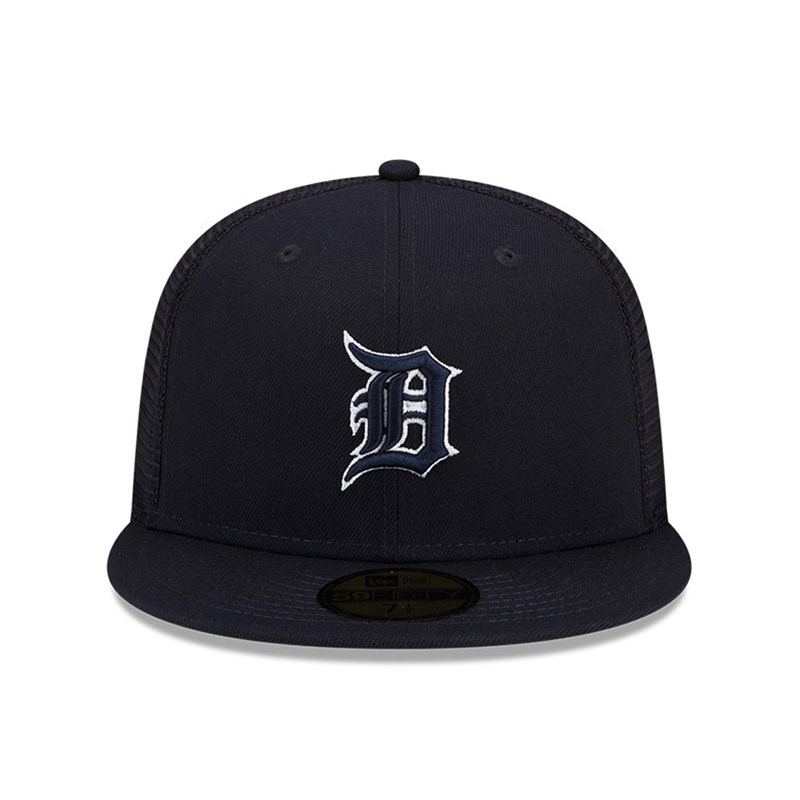 Blue New Era Detroit Tigers MLB Batting Practice Cap 59fifty | HVXC86953