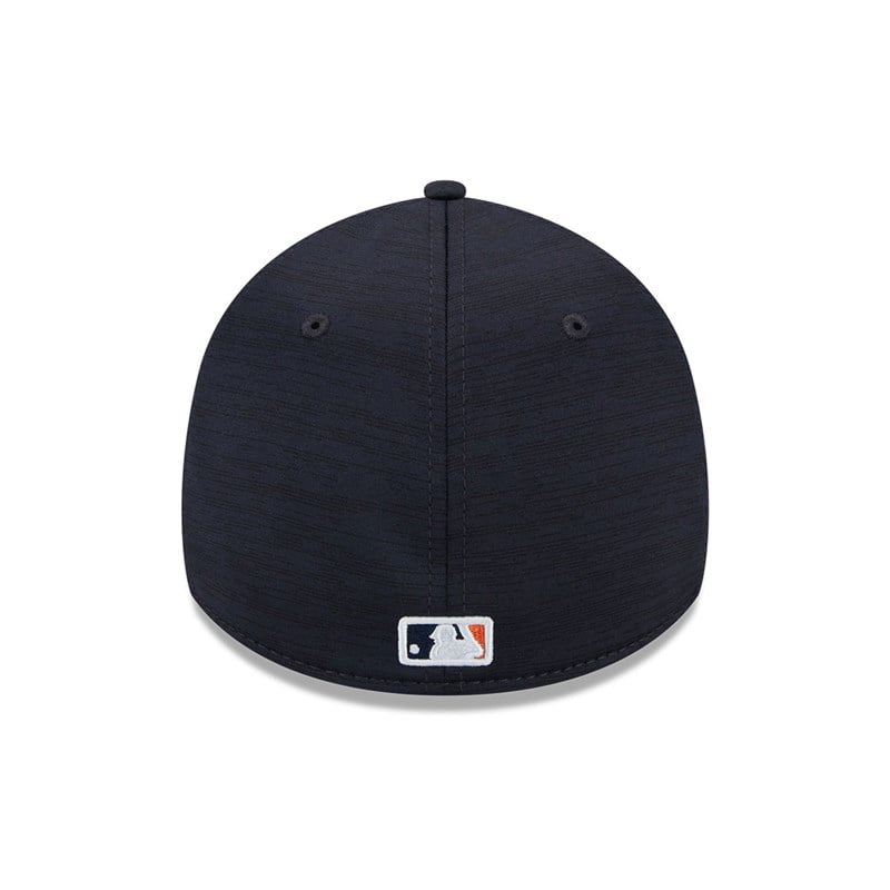 Blue New Era Detroit Tigers MLB Clubhouse Stretch Fit Cap 39thirty | USOC82319