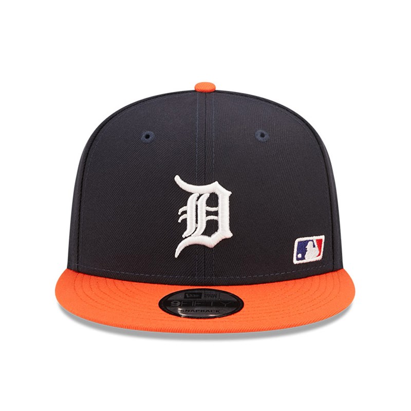 Blue New Era Detroit Tigers MLB Letter Arch Cap 9fifty | ZSXL21946