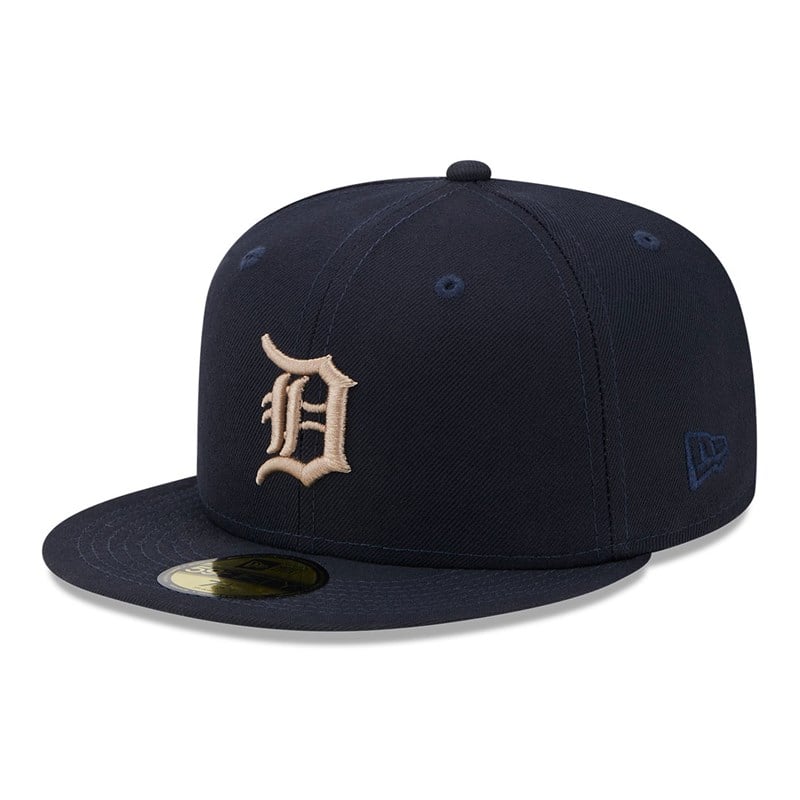 Blue New Era Detroit Tigers State Tartan Fitted Cap 59fifty | MFNY51924