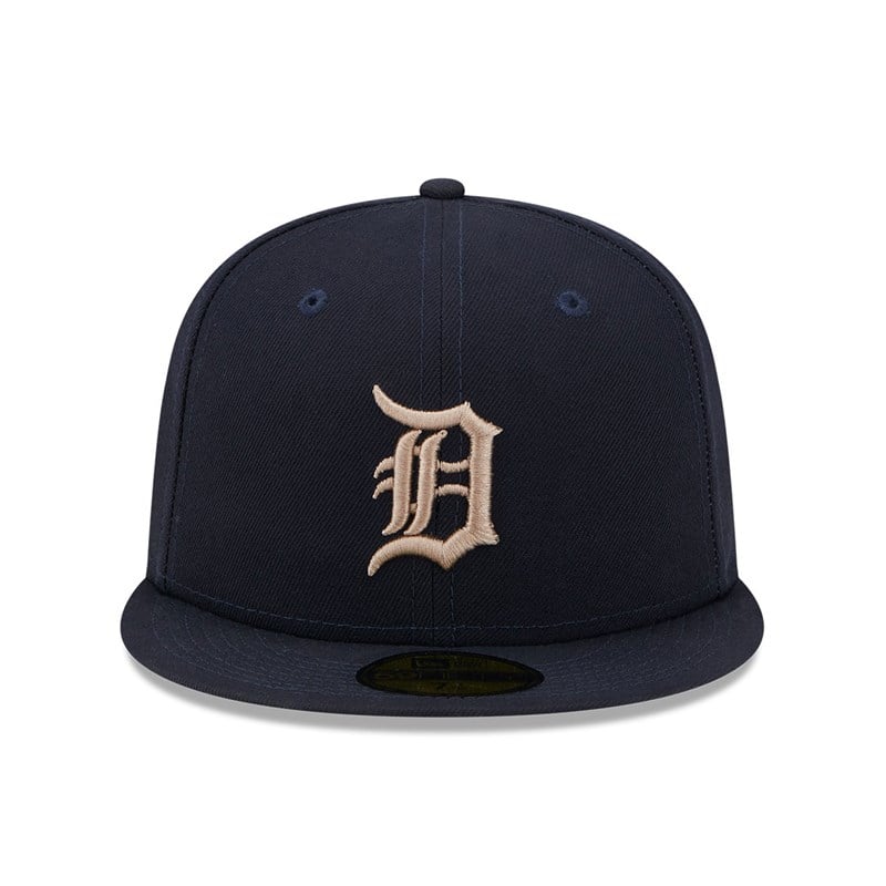 Blue New Era Detroit Tigers State Tartan Fitted Cap 59fifty | MFNY51924