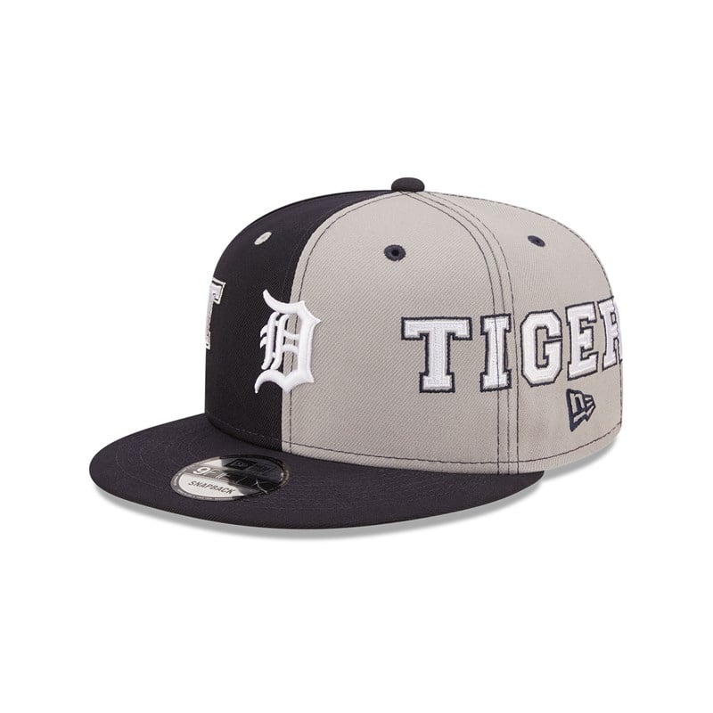 Blue New Era Detroit Tigers Teamsplit Cap 9fifty | GYDM14705