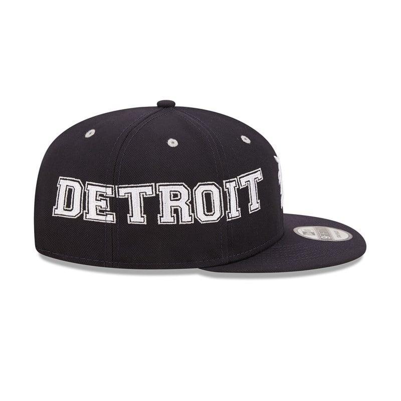 Blue New Era Detroit Tigers Teamsplit Cap 9fifty | GYDM14705